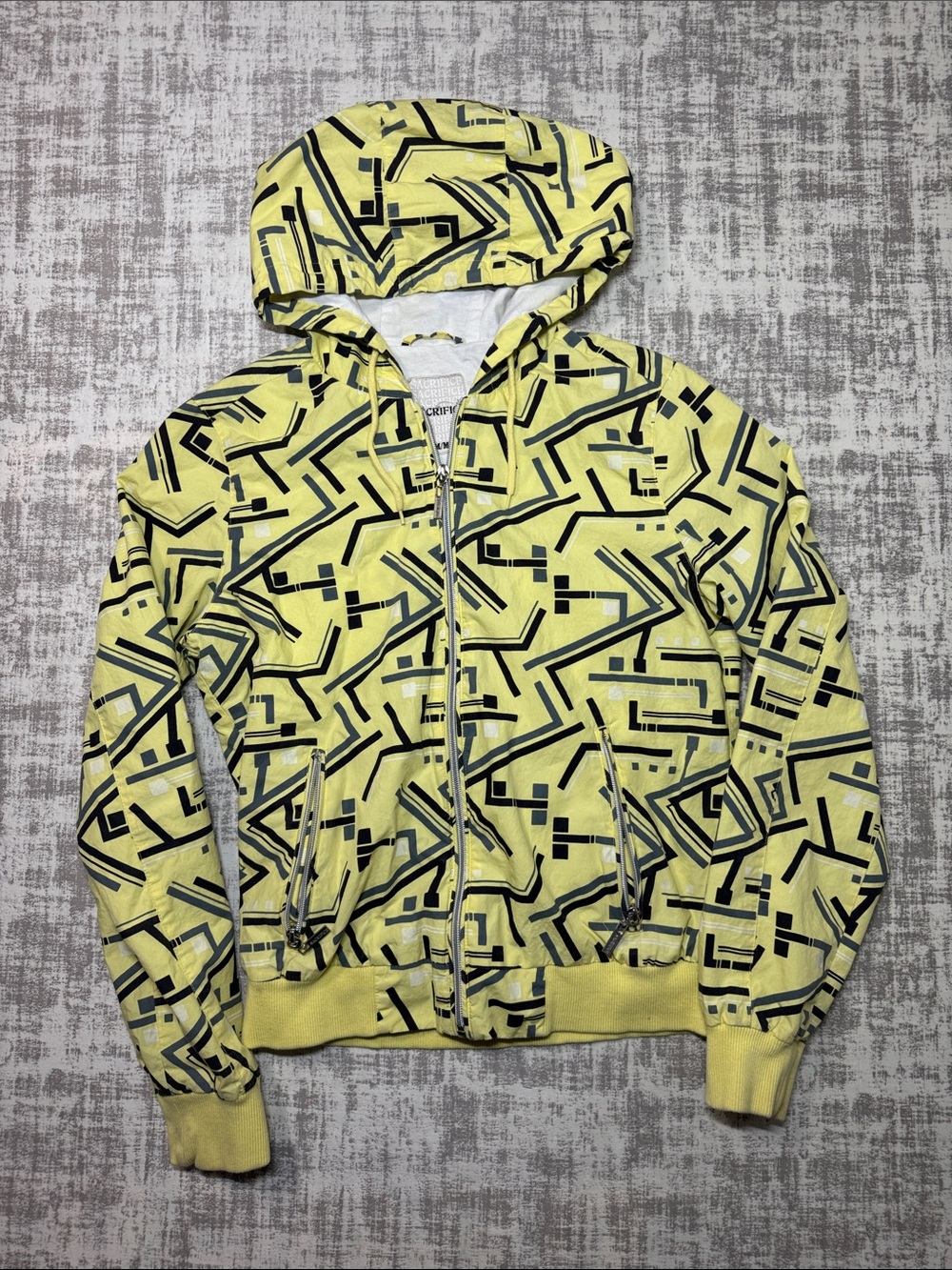 vintage Y2K ski/snowboard hoodie size M 22X18.5PTP